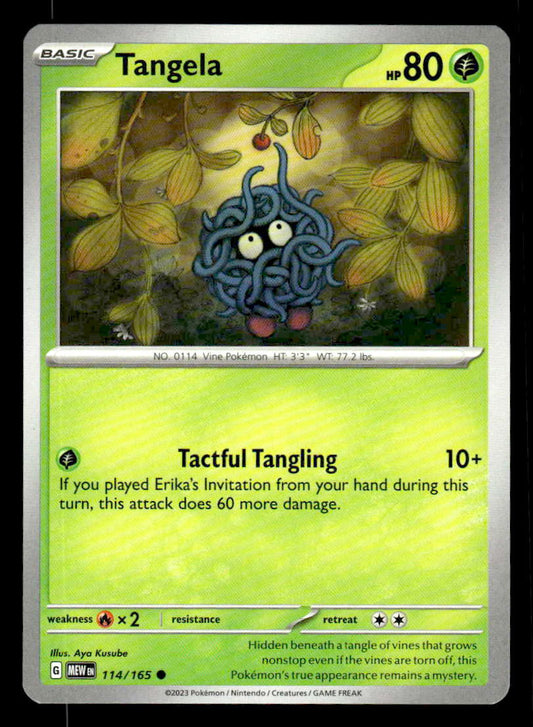 SV: Scarlet & Violet 151 #114/165 Tangela
