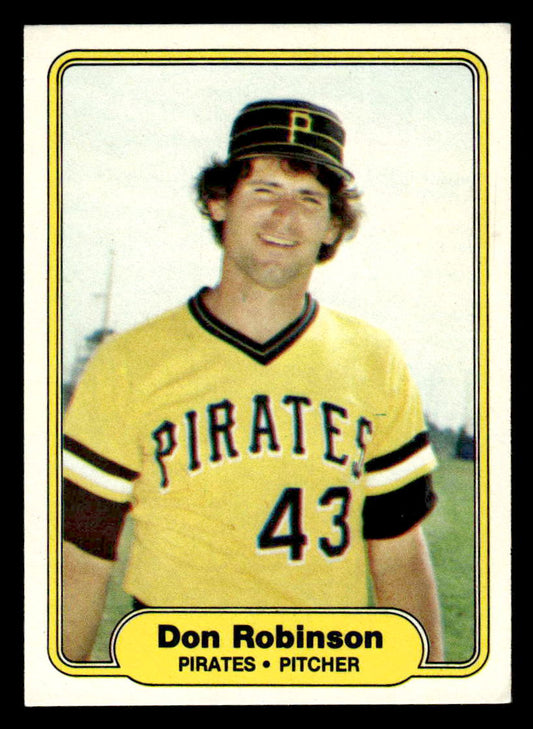 1982 Fleer #495 Don Robinson