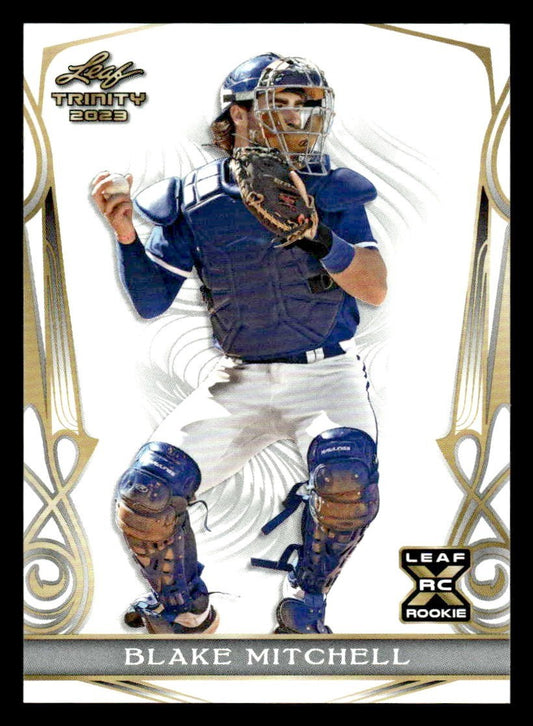 2023 Leaf Trinity #65 Blake Mitchell