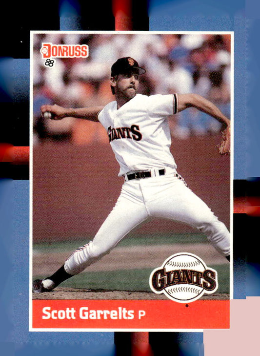 1988 Donruss #80b Scott Garrelts