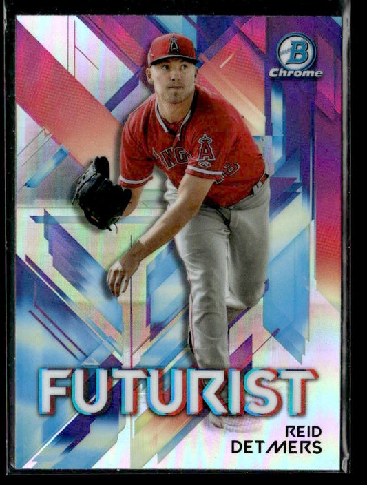 2021 Bowman #FUT-RD Reid Detmers Chrome Futurist