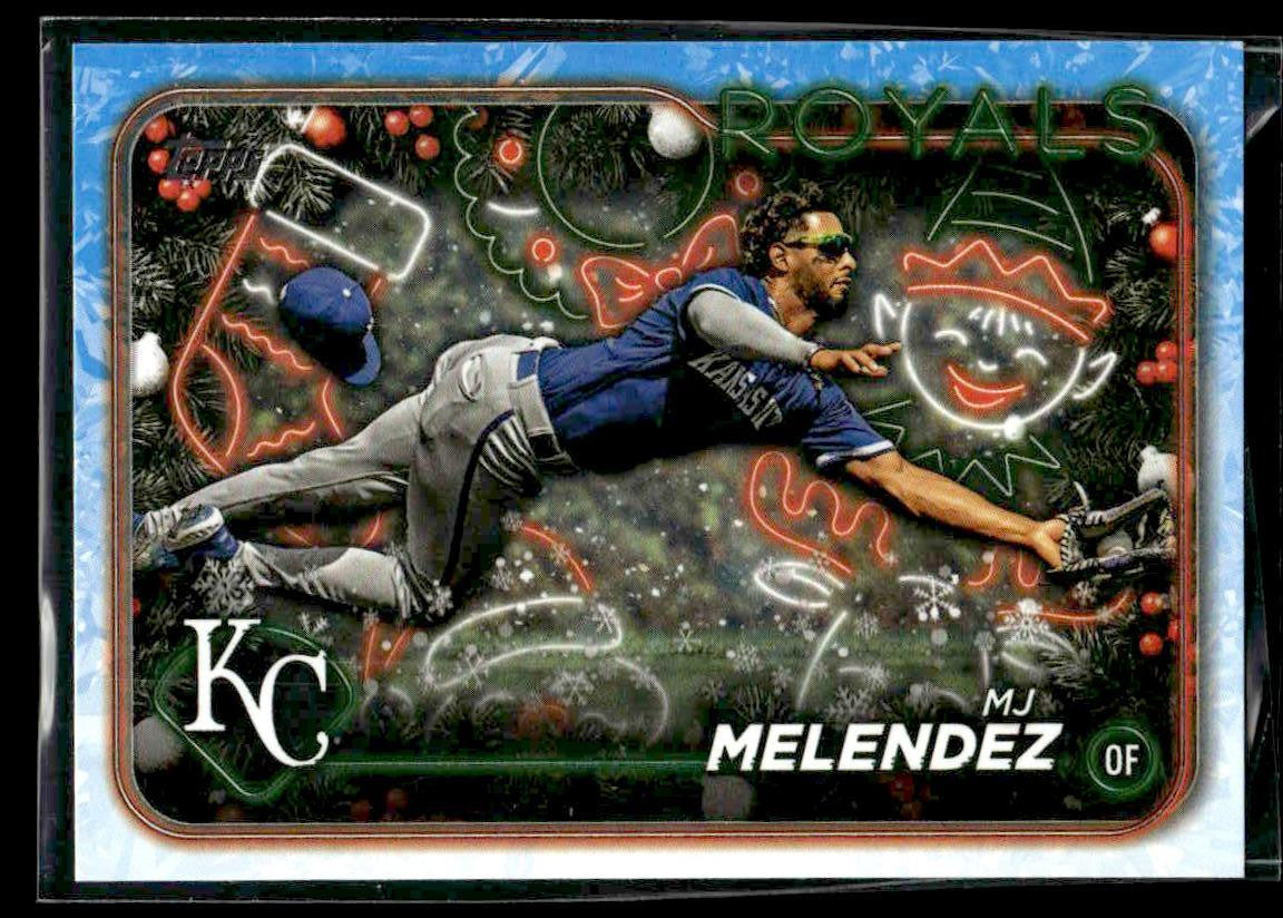 2024 Topps Holiday #H89 MJ Melendez