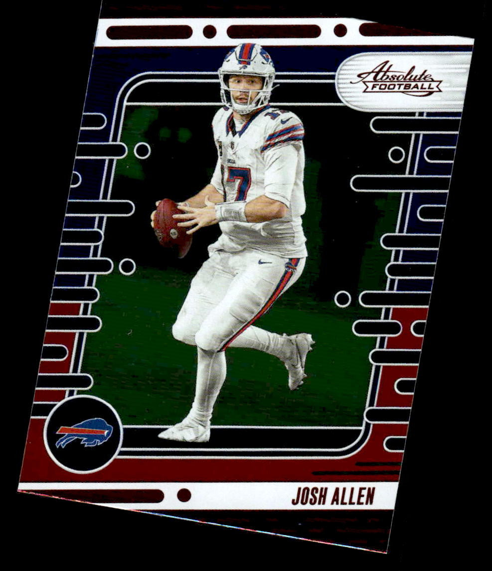 2024 Panini Absolute #11 Josh Allen Red and Blue