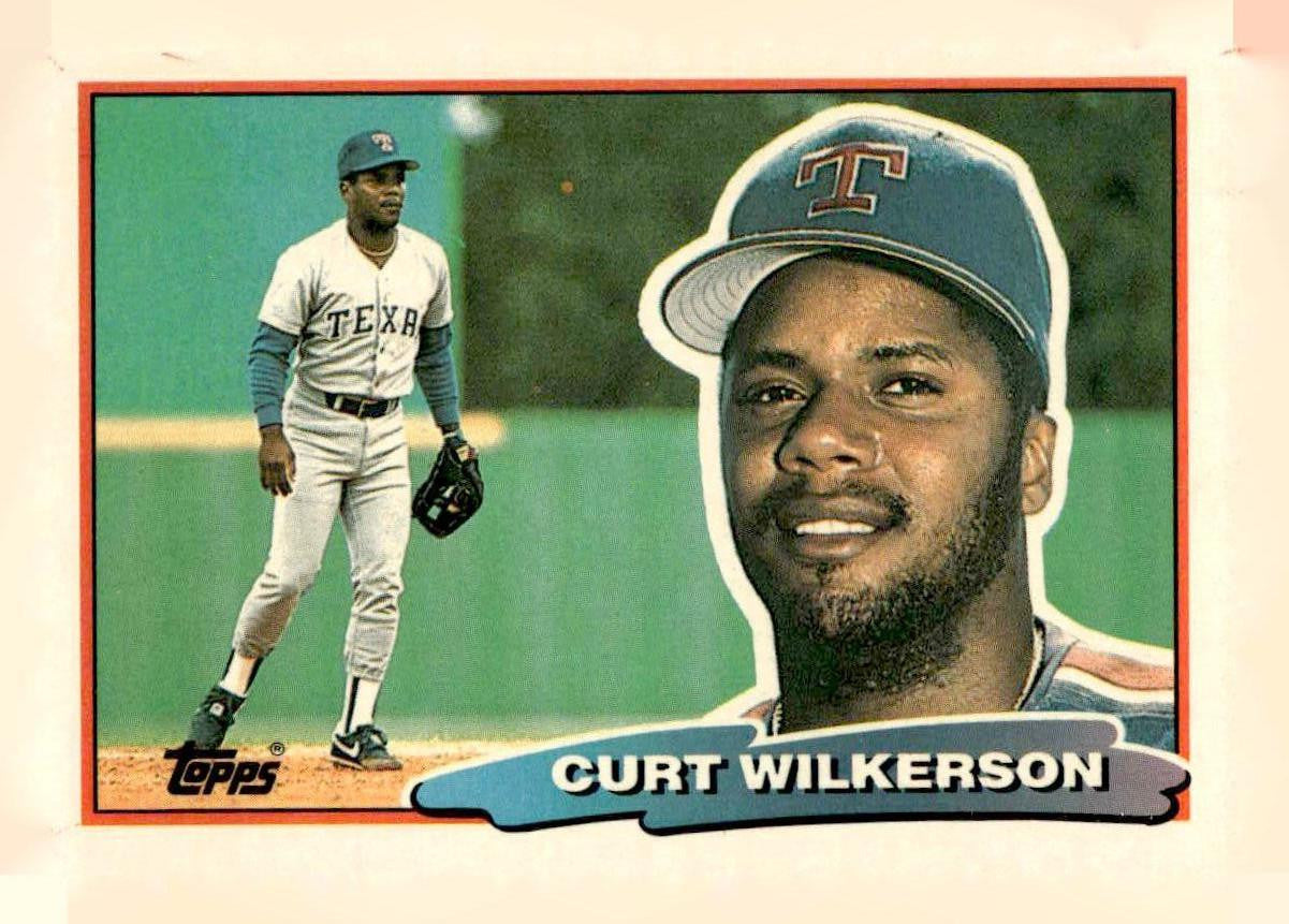1988 Topps Big #132 Curt Wilkerson