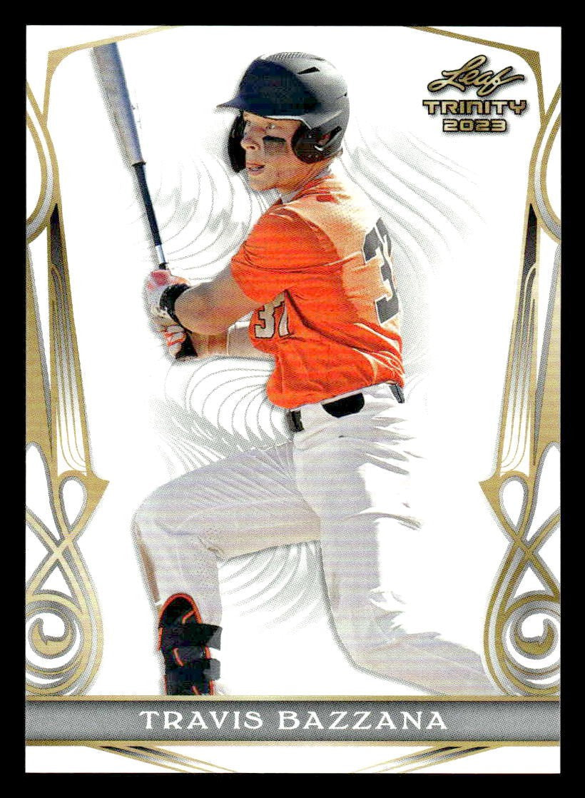 2023 Leaf Trinity #62 Travis Bazzana