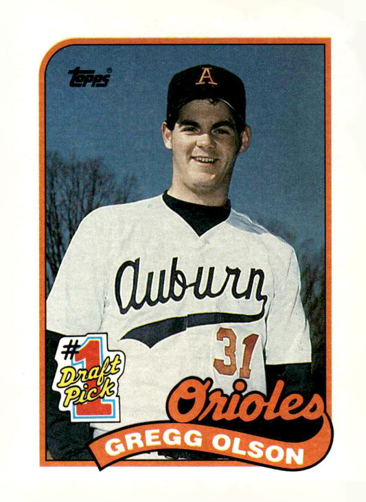 1989 Topps #161 Gregg Olson