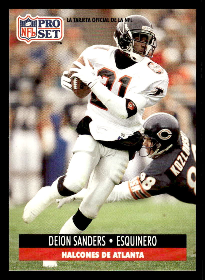 1991 Pro Set #98 Deion Sanders