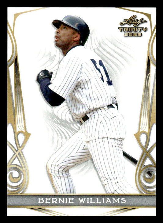 2023 Leaf Trinity #7 Bernie Williams