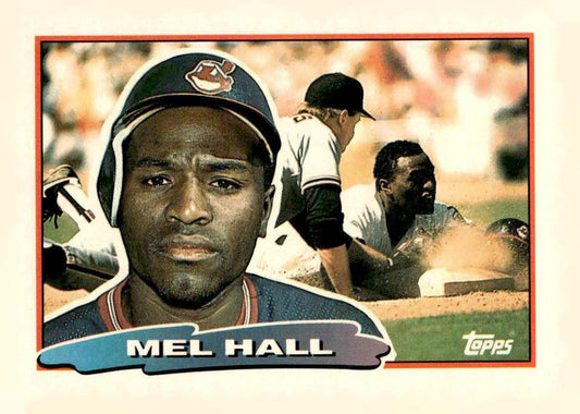 1988 Topps Big #114 Mel Hall