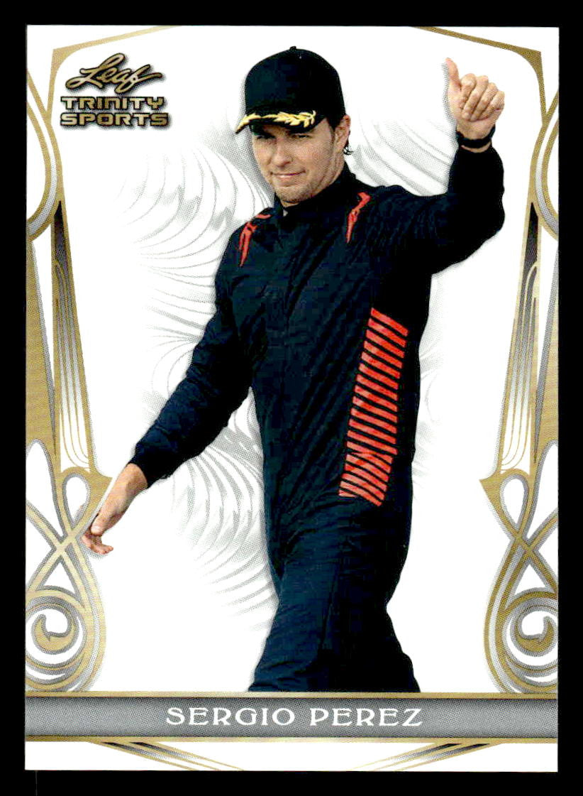 2023 Leaf Trinity #BS-15 Sergio Perez Base Sports