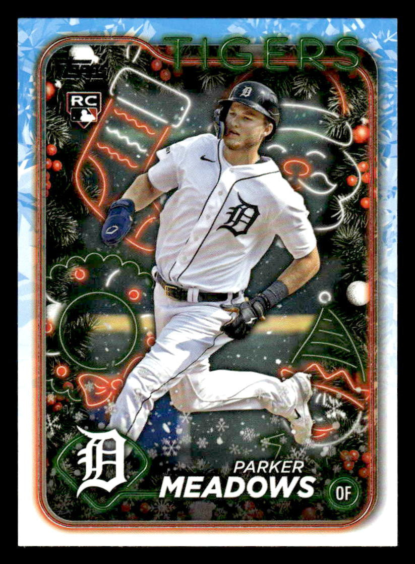 2024 Topps Holiday #H149 Parker Meadows