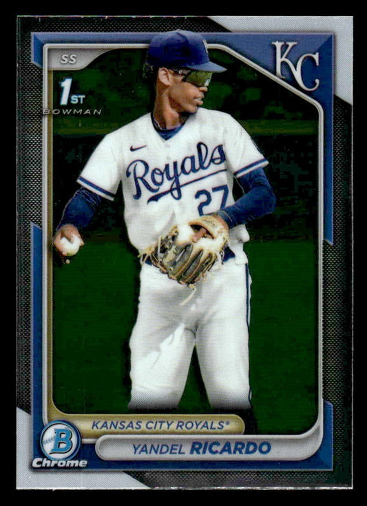 2024 Bowman Chrome #BCP-177 Yandel Ricardo Prospects