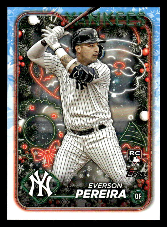 2024 Topps Holiday #H186 Everson Pereira