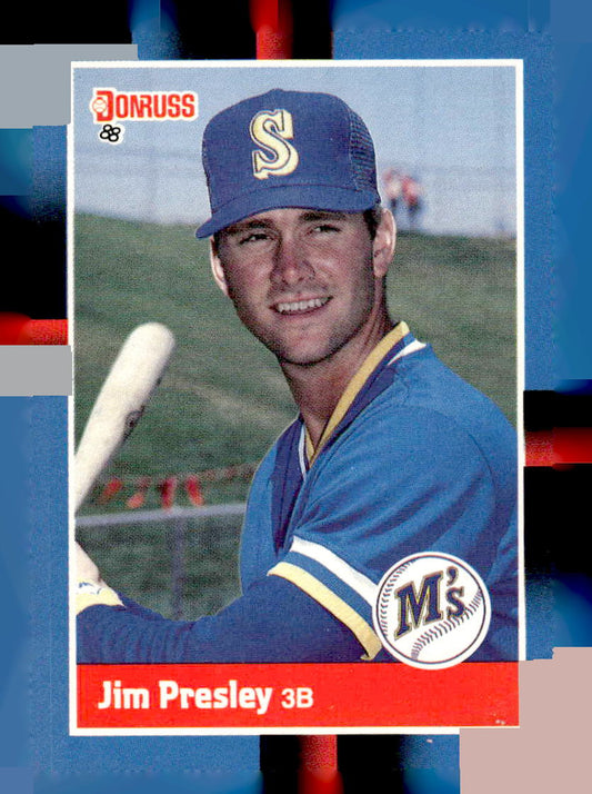 1988 Donruss #366c Jim Presley