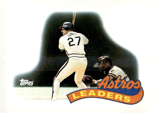 1989 Topps #579 Astros Leaders