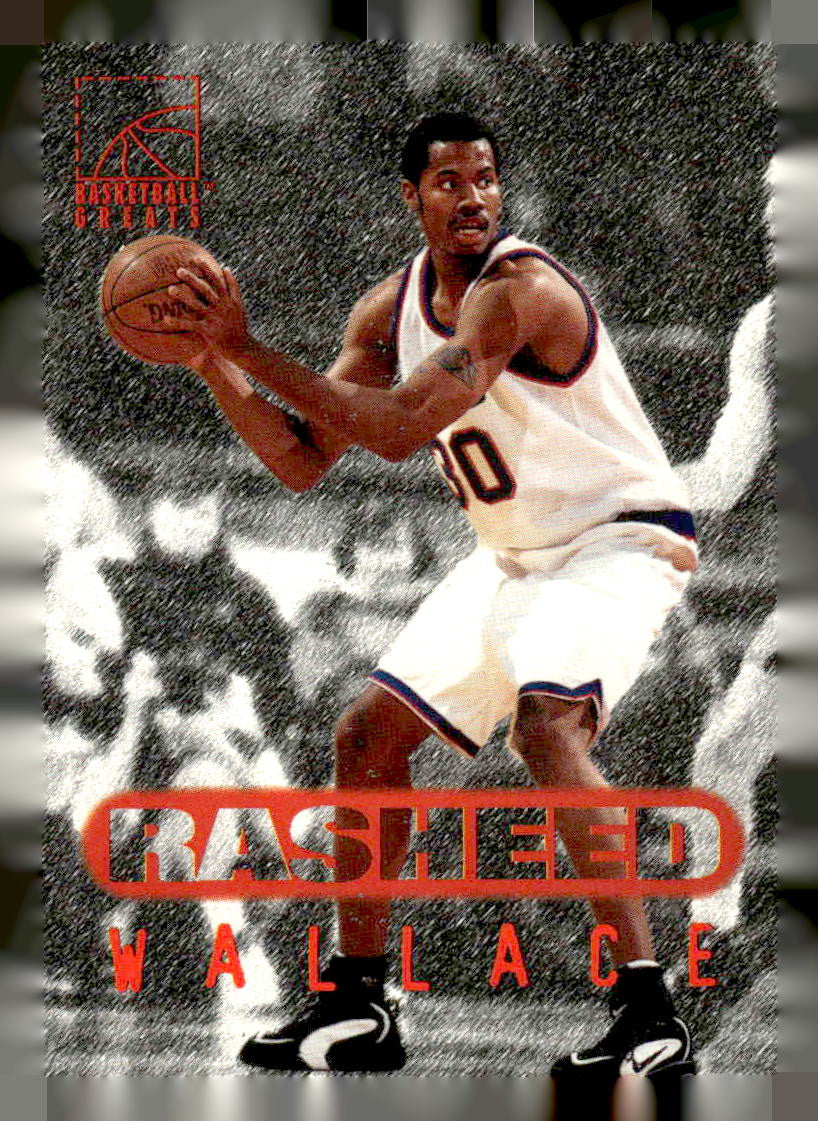 1996 Score Board Rookies #99 Rasheed Wallace