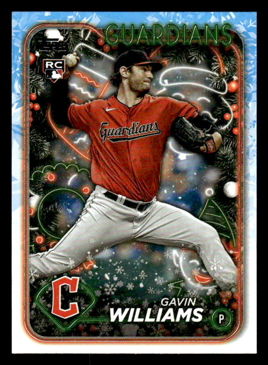2024 Topps Holiday #H173 Gavin Williams