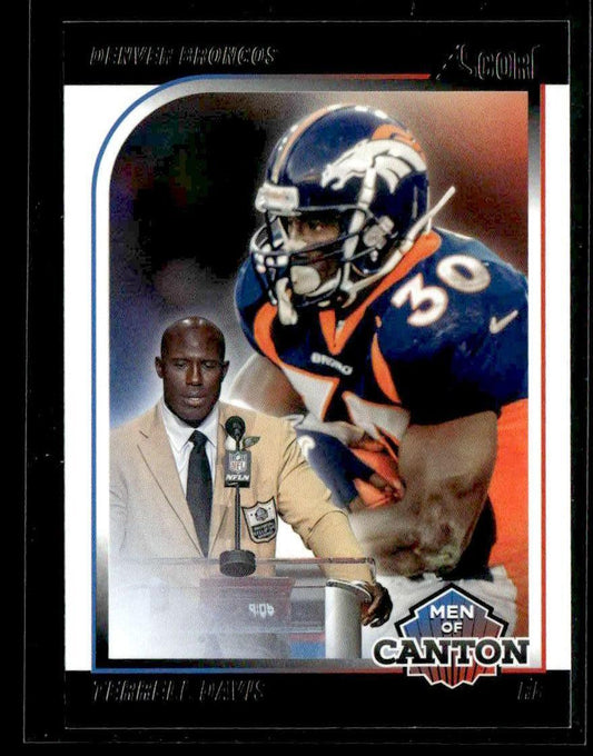 2024 Score #18 Terrell Davis Men of Canton Showcase #/100