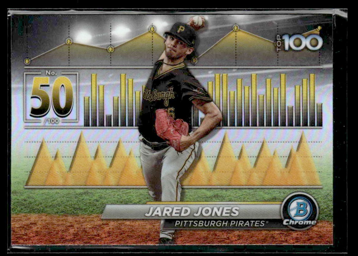 2024 Bowman #BTP-50 Jared Jones Bowman Scouts' Top 100