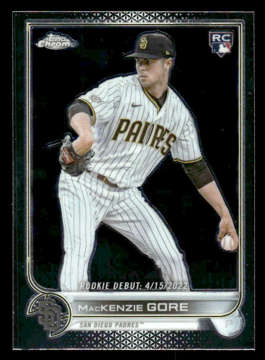 2022 Topps Chrome Update #USC19 MacKenzie Gore