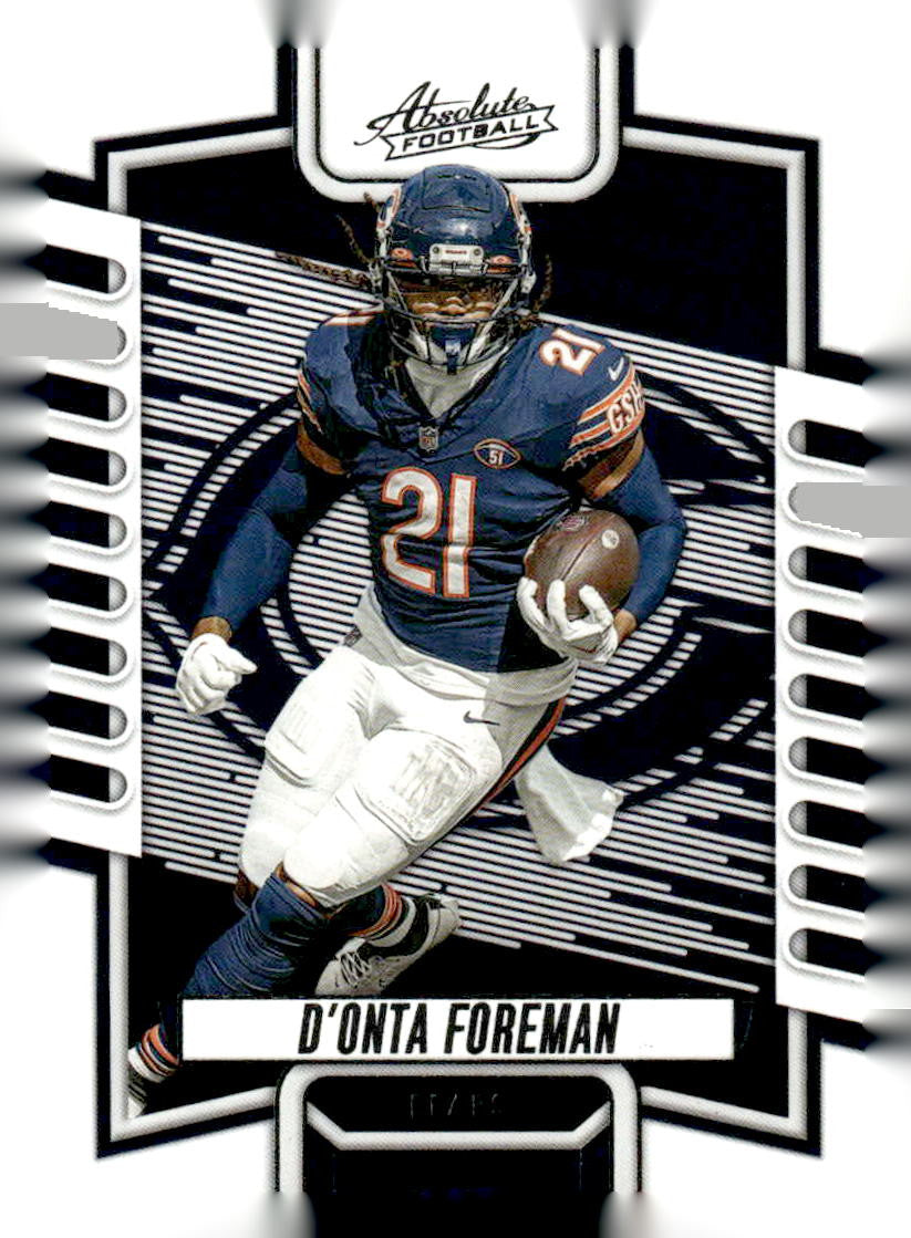 2023 Panini Absolute #62 D'Onta Foreman Retail