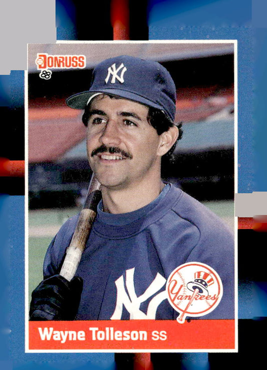 1988 Donruss #154b Wayne Tolleson