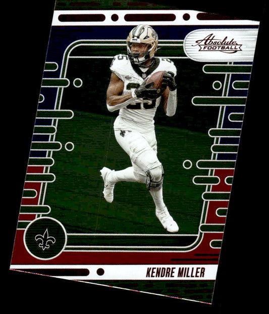 2024 Panini Absolute #78 Kendre Miller Red and Blue