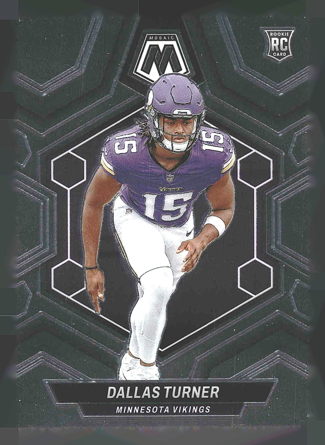 2024 Panini Mosaic #317 Dallas Turner