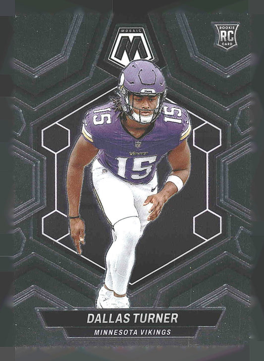 2024 Panini Mosaic #317 Dallas Turner