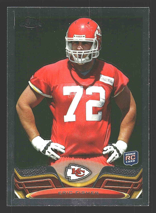 2013 Topps Chrome #166 Eric Fisher