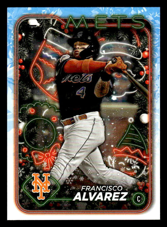2024 Topps Holiday #H184 Francisco Alvarez