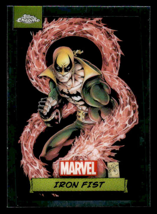 2024 Topps Chrome Marvel #55 Iron Fist