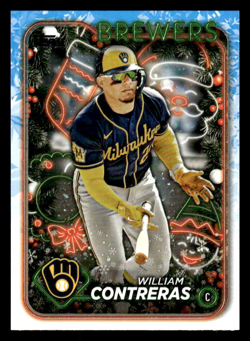 2024 Topps Holiday #H22 William Contreras