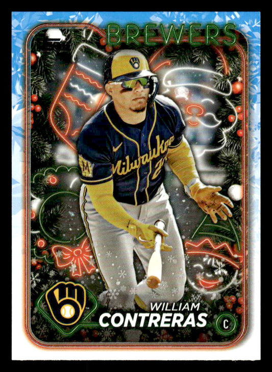 2024 Topps Holiday #H22 William Contreras