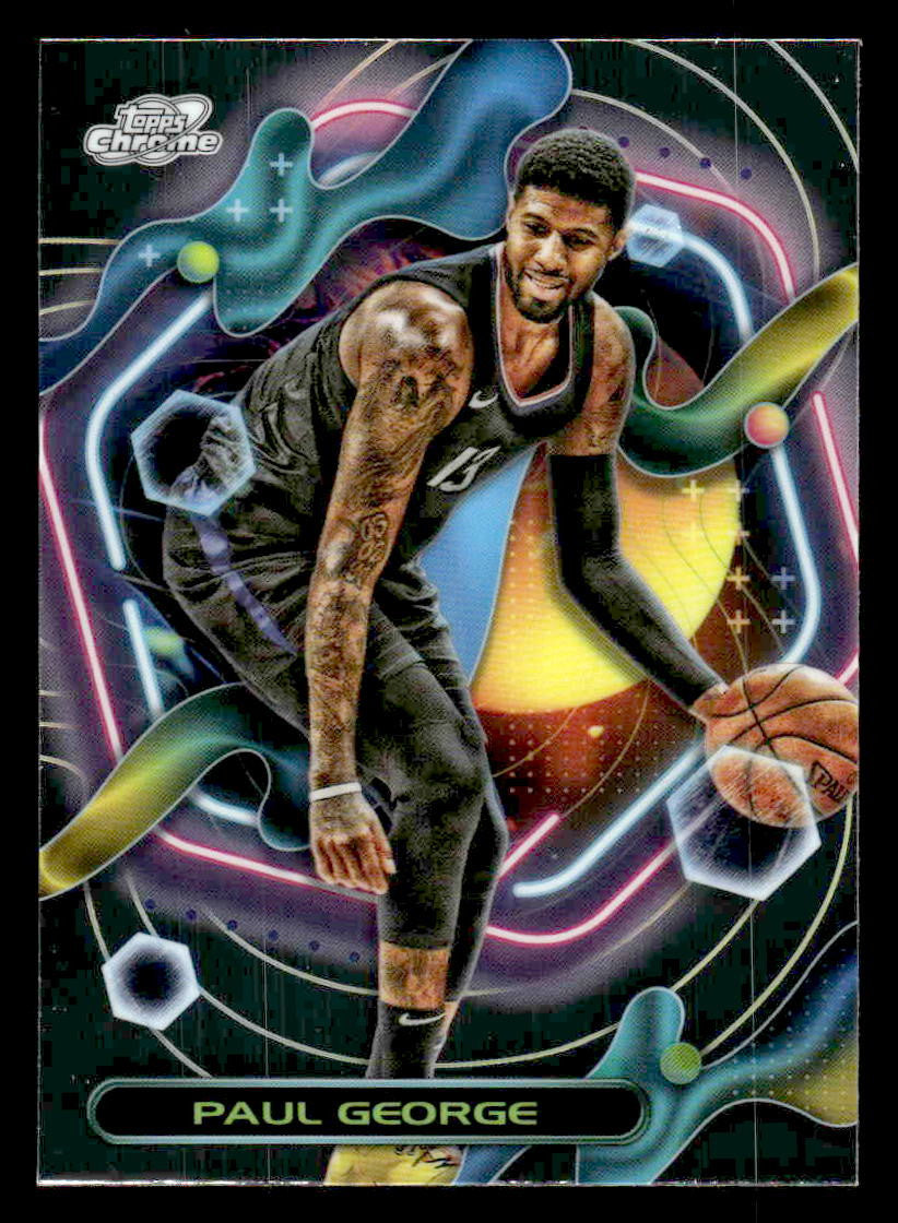 2023-24 Topps Chrome Cosmic #60 Paul George