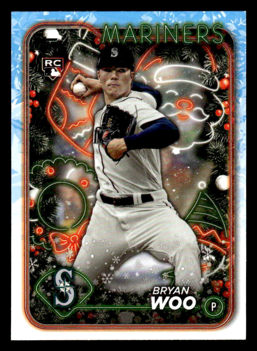 2024 Topps Holiday #H193 Bryan Woo