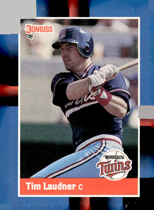 1988 Donruss #631b Tim Laudner
