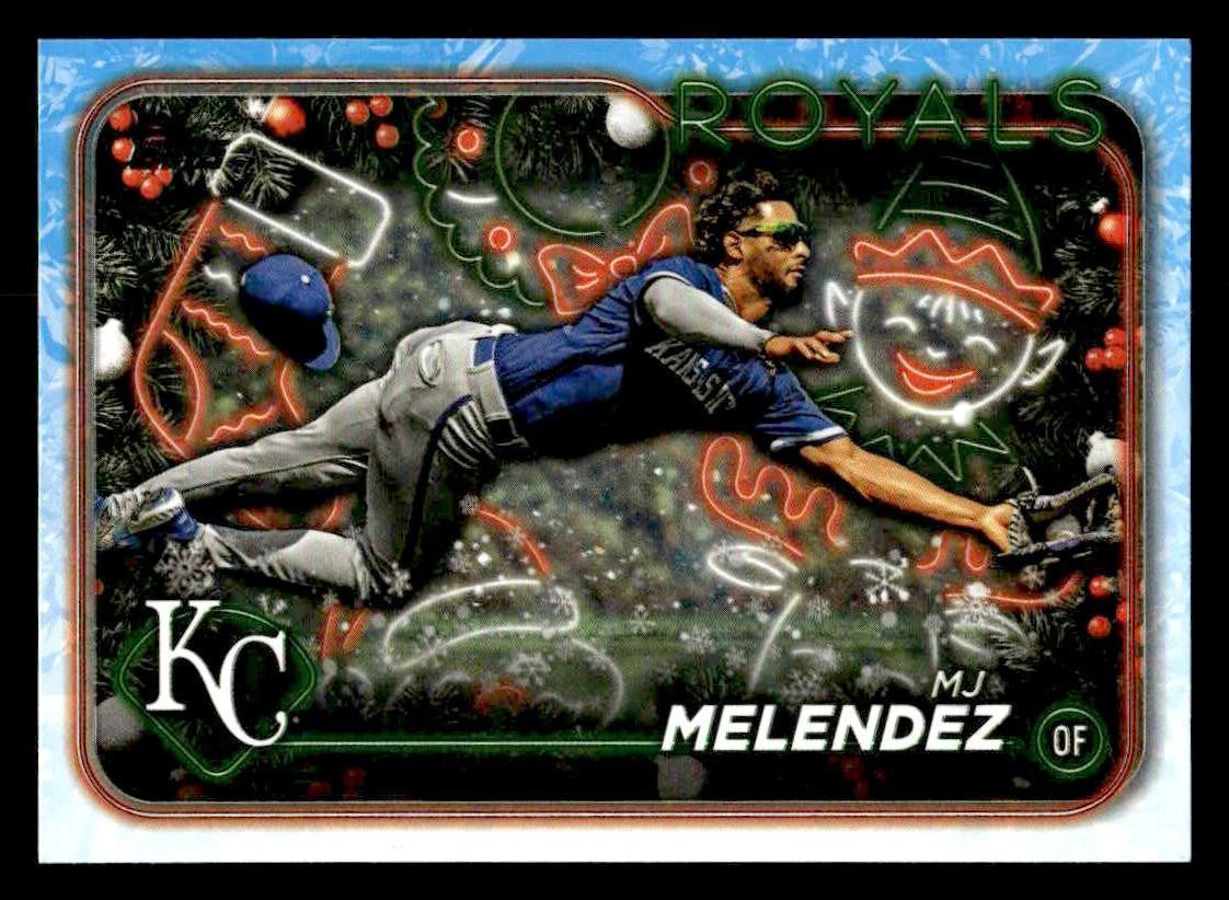 2024 Topps Holiday #H89 MJ Melendez Holiday Tree