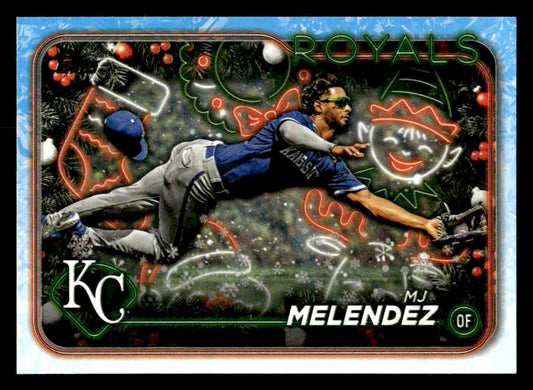 2024 Topps Holiday #H89 MJ Melendez Holiday Tree