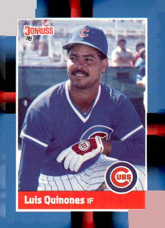 1988 Donruss #365c Luis Quinones