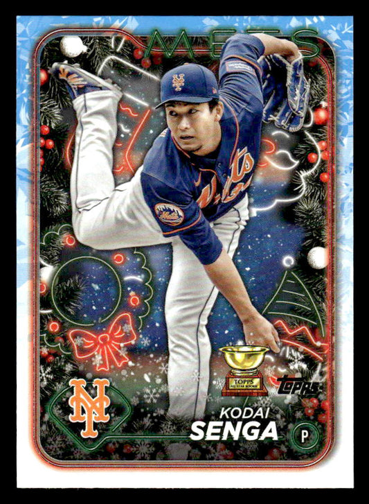 2024 Topps Holiday #H190 Kodai Senga