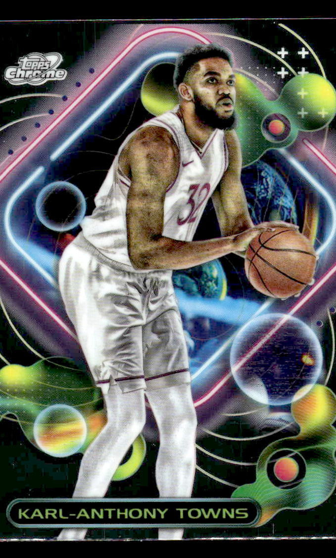 2023-24 Topps Chrome Cosmic #74 Karl-Anthony Towns