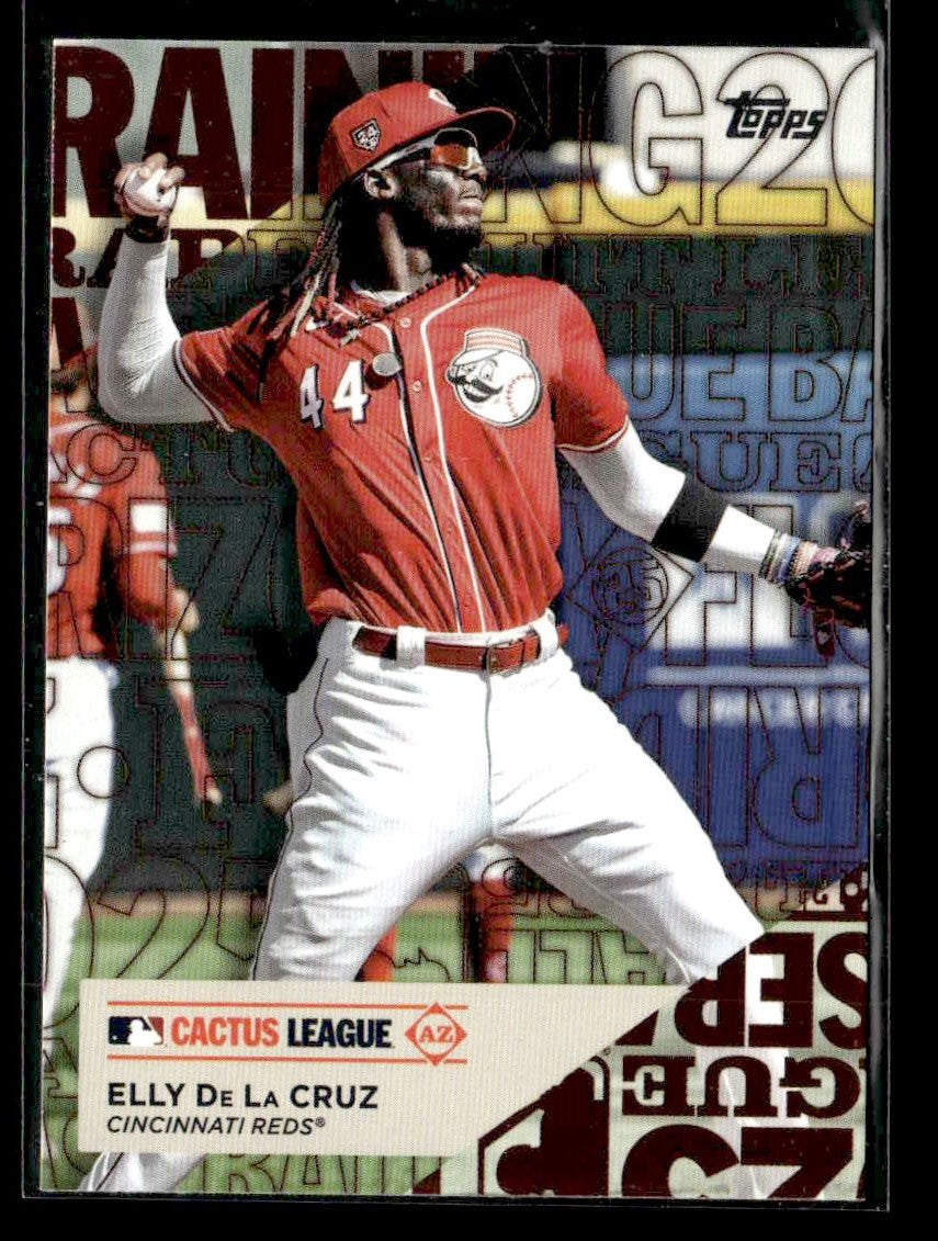 2025 Topps #TG-13 Elly De La Cruz Training Grounds