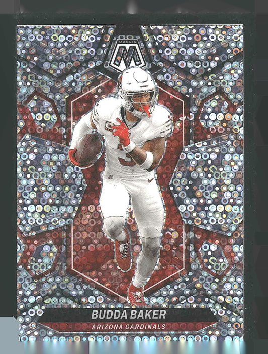 2024 Panini Mosaic #7 Budda Baker Mosaic No Huddle Silver