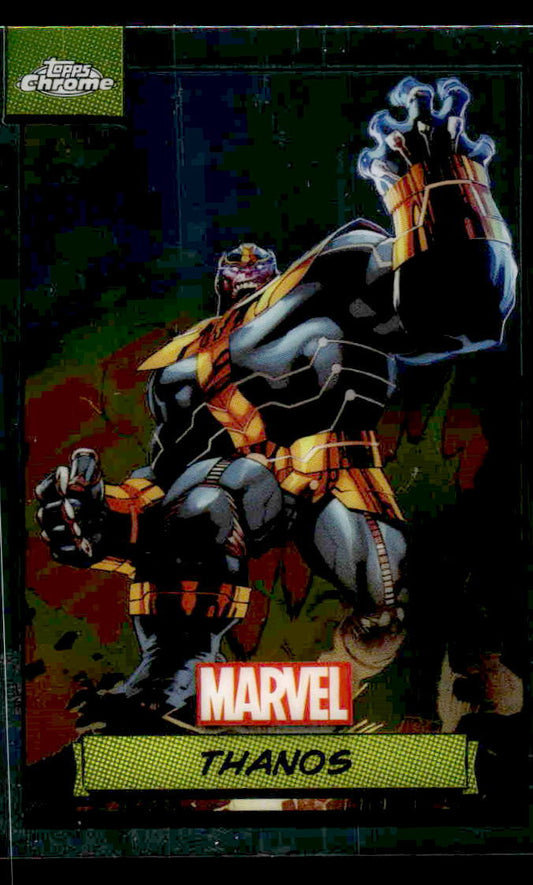 2024 Topps Chrome Marvel #72 Thanos