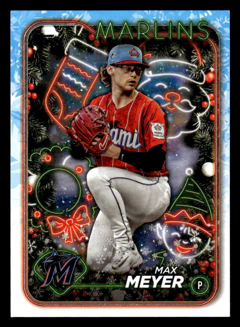 2024 Topps Holiday #H106 Max Meyer