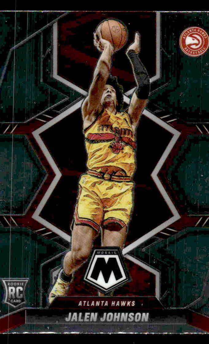 2021-22 Panini Mosaic #228 Jalen Johnson