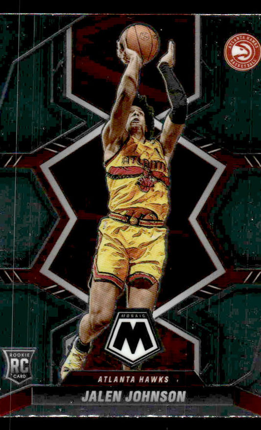 2021-22 Panini Mosaic #228 Jalen Johnson