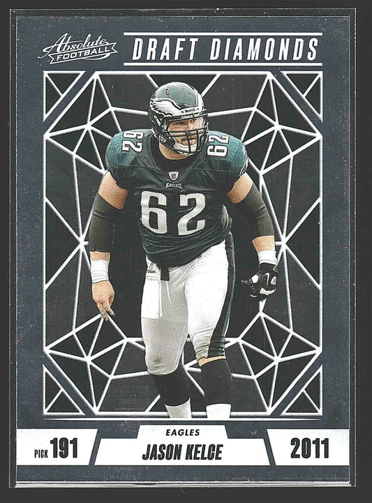 2024 Panini Absolute #DD-JKE Jason Kelce Draft Diamonds