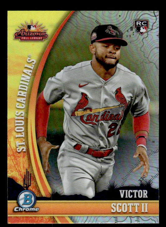2024 Bowman Chrome #AFLS-2 Victor Scott II 2023 AFL Fall Stars